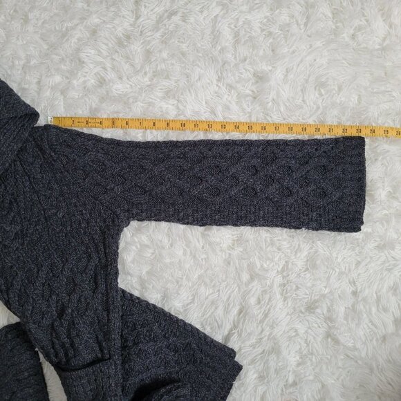 Kilronan Merino Wool Bell Sleeve Hooded Cardigan Sweater - Size XS - Picture 9 of 9